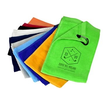 Image of 25 Customized Champions Golf Towel - USA Cotton
