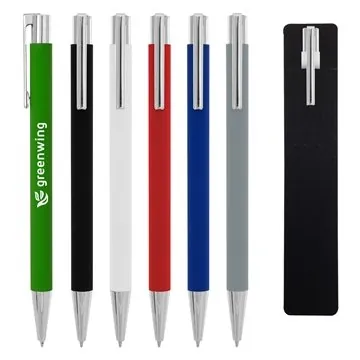 Image of 100 Customized Beatrix Pen - Rubberized Aluminum