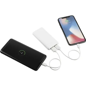 Image of 40 Promotional Tilt High Density 5000 mAh Power Bank - Dual Output ...