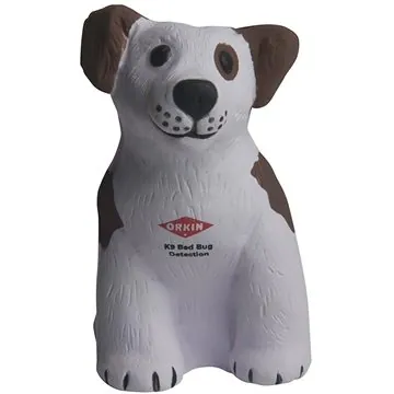 Image of 150 Custom Sitting Dog Stress Reliever - Squeezable