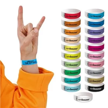 Image of 2500 Custom Tyvek Event Bands - Waterproof & Non-Transferable