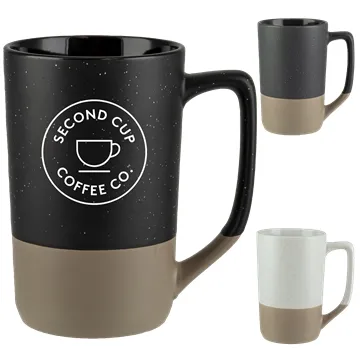 Image of 72 Promotional Manhattan 16 Oz Two Tone Mug - Speckled Design & ...