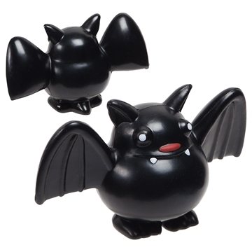 Image of 100 Promotional Bat Black - Stress Reliever - Polyurethane
