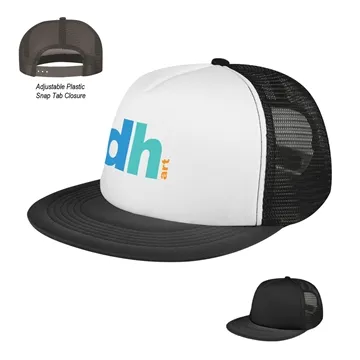 144 Customized Flat Bill Trucker Cap - Mesh Back