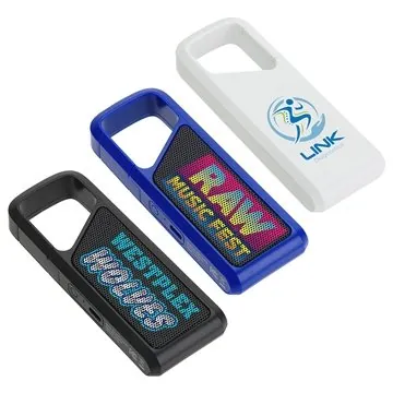 40 Customized Ensemble Clip-On Wireless Speaker - 33ft Range