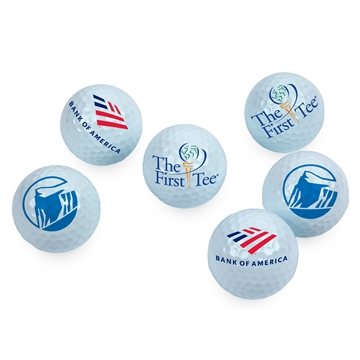 Image of 6 Custom Golf Balls - Dozen Pack