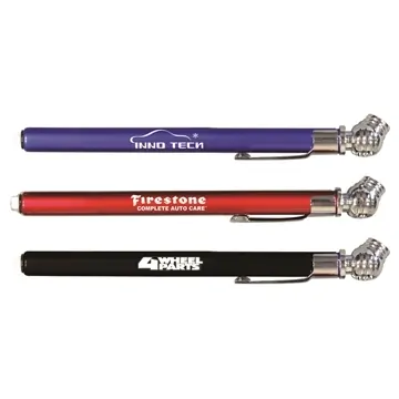Image of 100 Promotional Tire Gauge - 50 PSI & Metal Barrel
