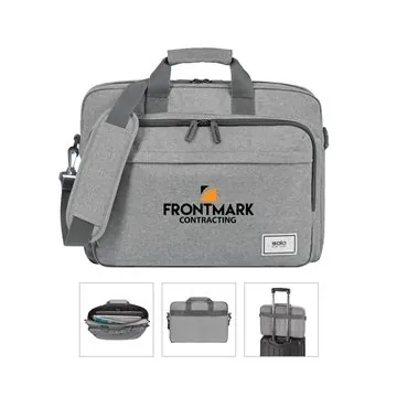 Image of 6 Promotional Solo NY Re:new Briefcase - Recycled PET & Laptop ...