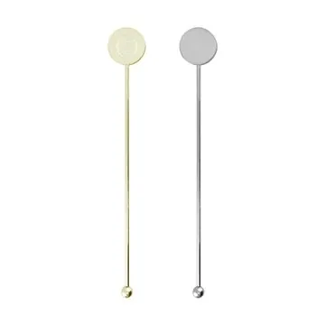 Image of 250 Customized Stainless Steel Cocktail Stirrer - FDA Approved & ...
