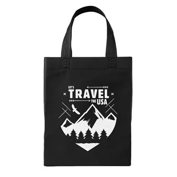 Image of 150 Custom Glory Screen Print Tote Bag - USA Made