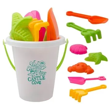 Image of 100 Custom Beach Bucket Set - Play Accessories