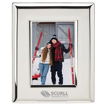 Image of 25 Promotional Heureu 4" x 6" Photo Frame - Silver Plated