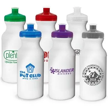 Image of 100 Customized Bike - 20 oz Sports Water Bottle - BPA-Free & ...