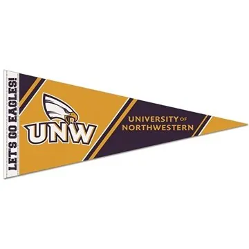 Image of 25 Promotional 8" x 18" Premium Felt Pennant - With 1" printed ...