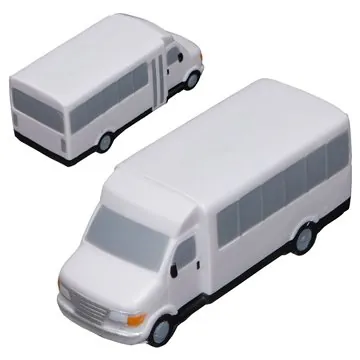 Image of 100 Promotional Shuttle Bus - Stress Reliever - Polyurethane