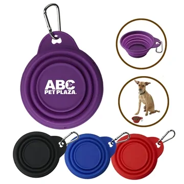Image of 150 Custom Pet Collapsi-Bowl - Silicone & FDA Tested