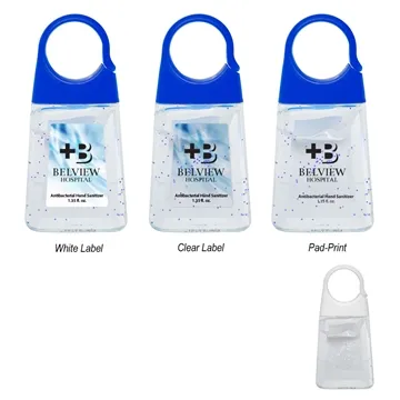 Image of 100 Customized 1.35 oz Hand Sanitizer With Color Moisture Beads - ...