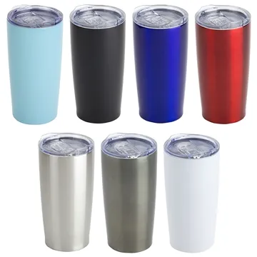 Image of 25 Custom Glendale 20 oz Vacuum Insulated Stainless Steel Tumbler ...