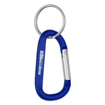 Image of 300 Customized 6mm Carabiner With Split Ring - Backpack Compatible