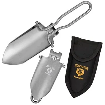 Image of 100 Custom Mini Stainless Steel Folding Trowel - Compact & Travel ...