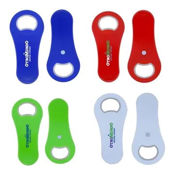 Image of 150 Customized Rounded Bottle Opener With Magnet - Fridge ...