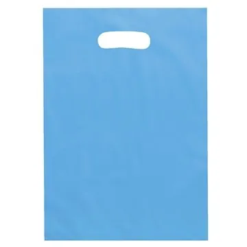 Image of 150 Custom Aster Plastic die cut handle bag - Frosted