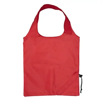 Image of 150 Custom "PACK-N-TOSS" Foldable Shopper Tote - 210D Polyester