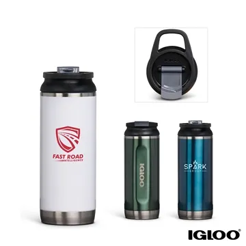 Image of 12 Promotional Igloo 16 oz Double Wall Vacuum Insulated Tumbler - ...
