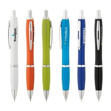 Image of 250 Custom Protector Antibacterial Ballpoint Pen - Antimicrobial & ...