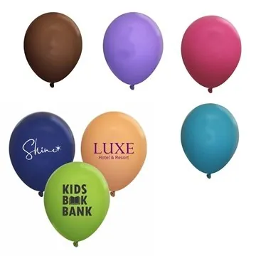 Image of 100 Customized 11" USA Fashion Opaque Latex Balloons - ...