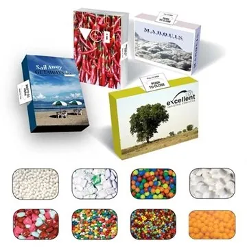 Image of 1000 Custom Advertising Mint, Candy, or Gum Box - Resealable