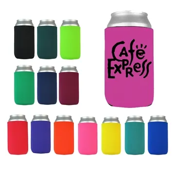 Image of 250 Custom Neoprene Can Cooler - Insulated & Collapsible