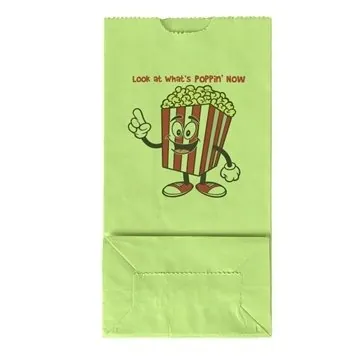 Image of 500 Custom Popcorn Bag - Gusseted