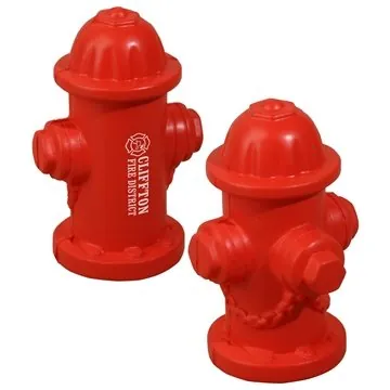 Image of 150 Promotional Fire Hydrant - Stress Reliever - Polyurethane