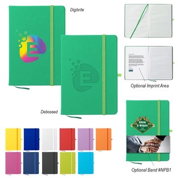 Image of 150 Promotional Journal Notebook - 80 Pages & PU Cover