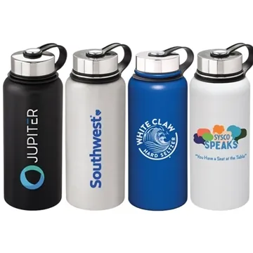 Image of 25 Promotional Spectrum 32 oz Vacuum Insulated Water Bottle - 24Hr ...