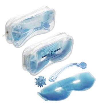 Total Comfort Spa Kit - Face Massager & Eye Mask