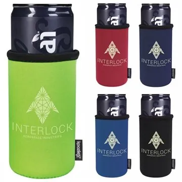 Image of 200 Promotional Koozie Slim Can Cooler - Neoprene