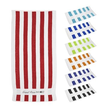Seaside Beach Towel - Cotton & Quick-Dry