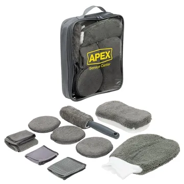Comprehensive 9-Piece Car Wash Kit