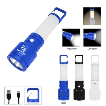 Rechargeable LED Work Light with Carabiner