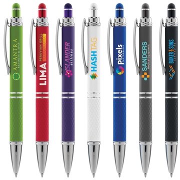 Image of 100 Promotional Phoenix Softy w/ Stylus - ColorJet - Rubberized & ...