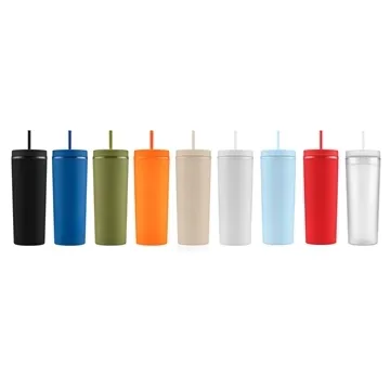Image of 48 Custom 18 oz Slique Recycled Tumbler - BPA Free & Eco-Friendly