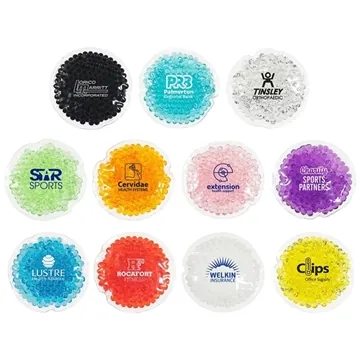 Image of 100 Promotional Mini Round Aqua Pearls Hot Cold Pack - FDA ...