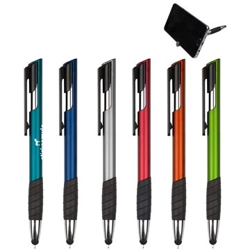 Image of 500 Custom Super Glide Stylus Pen - Phone Stand & Rubber Grip