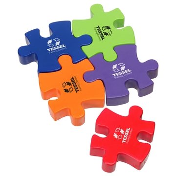 Image of 100 Custom Connecting Puzzle Piece - Stress Reliever