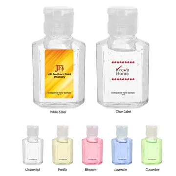 Image of 100 Custom 1 oz Hand Sanitizer - 62% Alcohol & FDA Compliant