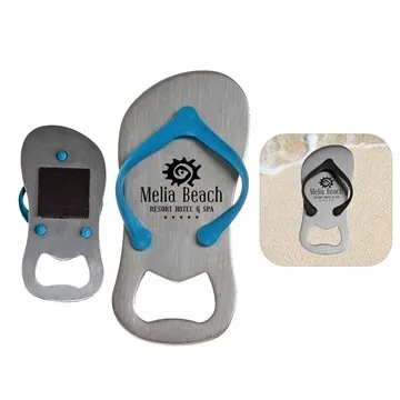Image of 200 Promotional Sandal Magnet & Opener - Magnetic Back