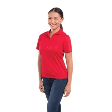 12 Custom Women's DADE Short Sleeve Performance Polo - Moisture ...
