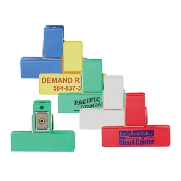 Image of 250 Customized Small Bag Clip w/Magnetic Back